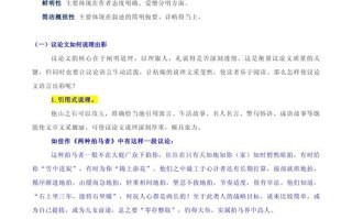 高中议论文常考议论点有哪些？