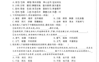 湖南高职单招语文试卷