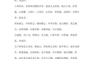 《老子》议论文800