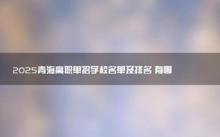 2025青海单招艺术生报考条件有哪些？