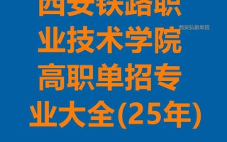 西安铁路职业技术学院单招怎么报？