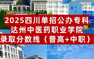 达州2025单招分数线大概多少？