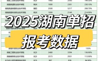 2025年湖南单招报名