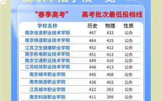 南京设计学院单招分数线多少？