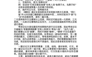 大学与中学议论文差异何在？