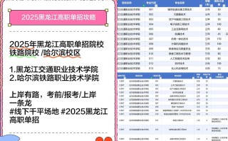 2025哈尔滨单招学校