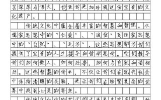 汉字传承的议论文800