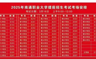南通职大2025单招何时报名？条件有哪些？