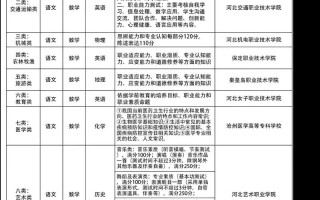 一般单招单考考什么内容