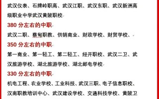 2025武汉单招学校有哪些？