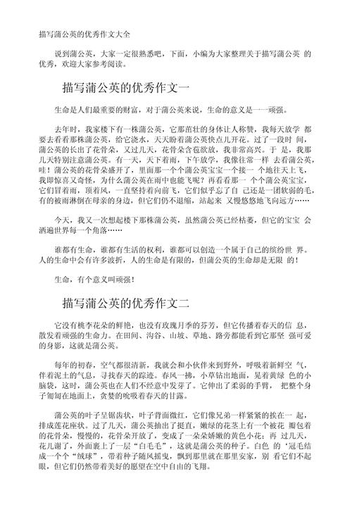 蒲公英遗产，究竟承载何种精神价值？-第3张图片-厚德教育培训