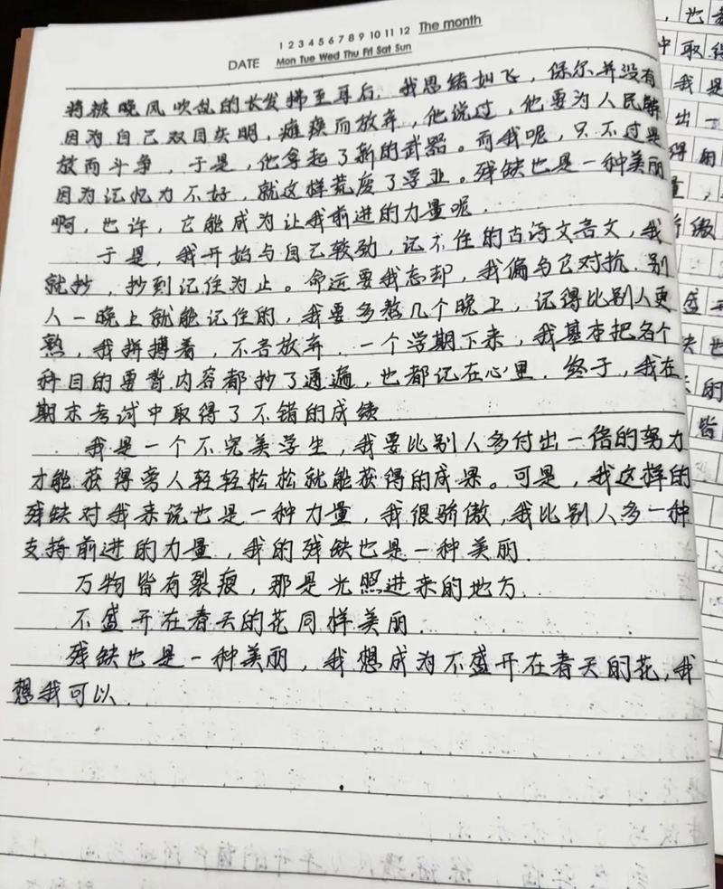 缺憾也是一种美 议论文-第2张图片-厚德教育培训