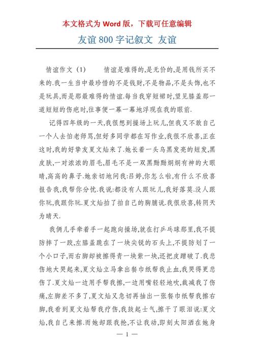 友情作文800字议论文如何写出深度与真情？-第2张图片-厚德教育培训