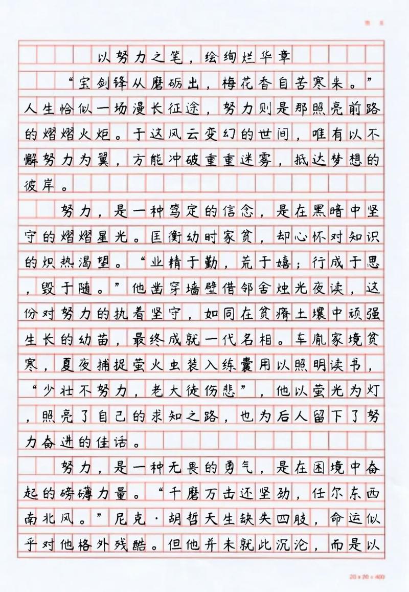 关于勤奋的议论文600-第1张图片-厚德教育培训