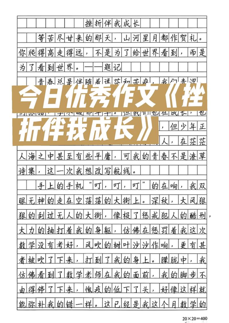 如何直面挫折？800字议论文有何启示？-第1张图片-厚德教育培训