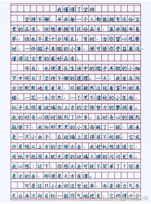 关于坚持议论文600字-第1张图片-厚德教育培训