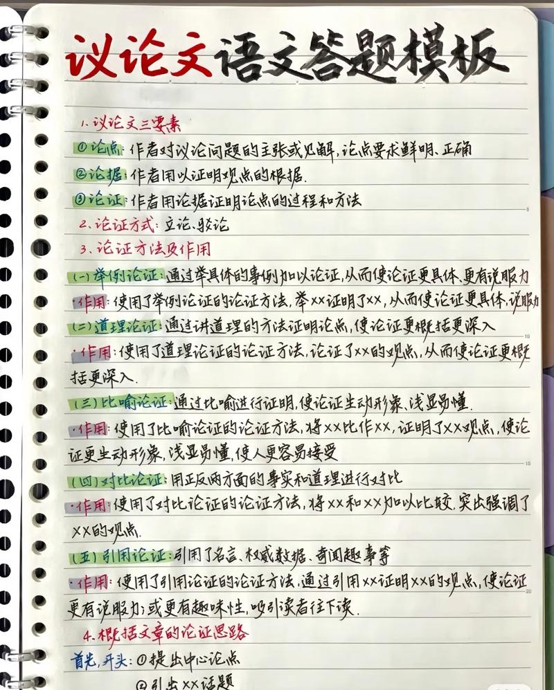议论文论证方法答题格式如何掌握？-第2张图片-厚德教育培训