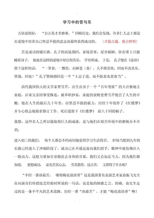 读书的苦乐之境，究竟如何辩证？-第2张图片-厚德教育培训