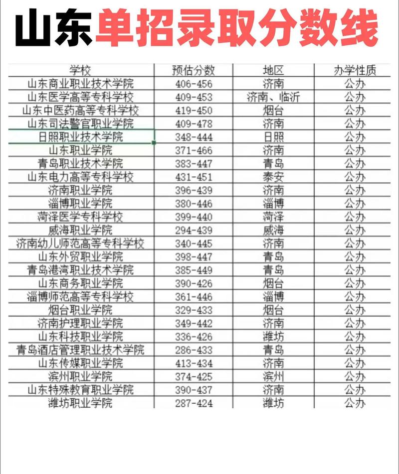 山东2025单招学校有哪些？-第3张图片-厚德教育培训