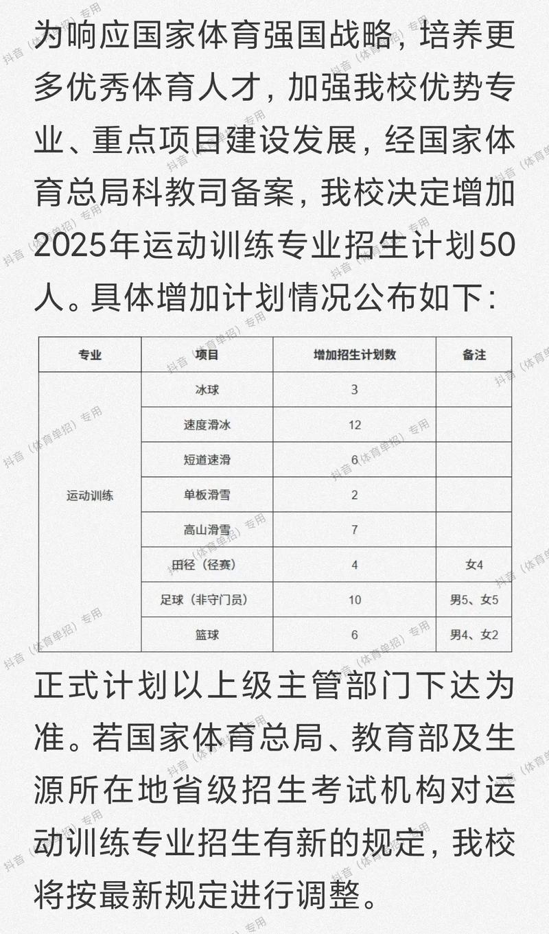 哈尔滨体院2025单招何时开始报名？-第1张图片-厚德教育培训