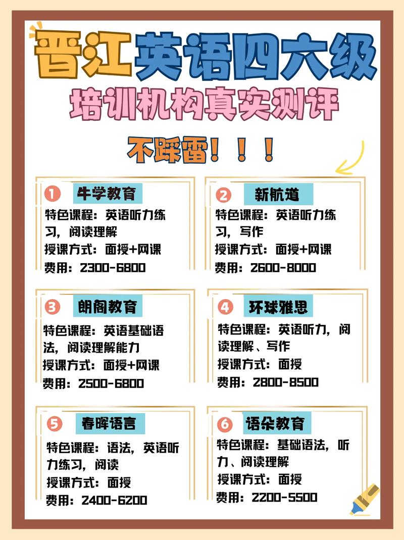 晋江哪家英语培训机构好？-第1张图片-厚德教育培训