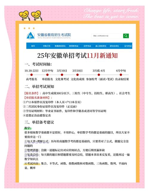 2025单招报名时间是什么时候？-第1张图片-厚德教育培训