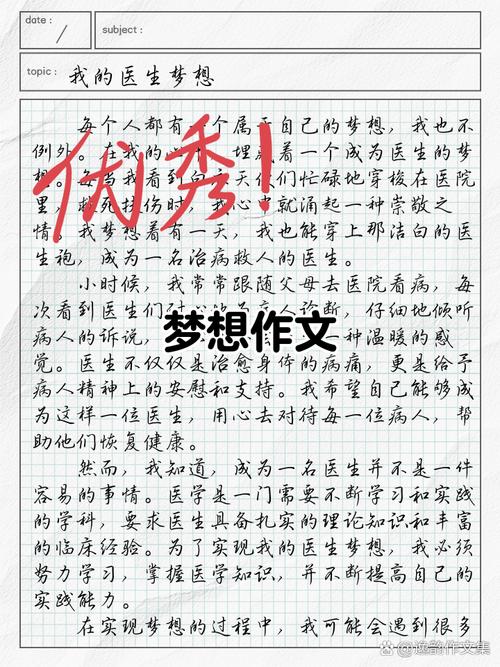 有关于梦想议论文素材-第3张图片-厚德教育培训