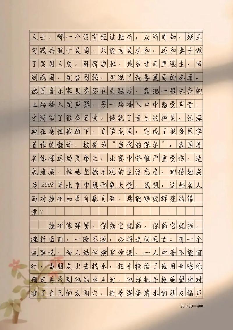 挫折如何助高考生成长议论文？-第1张图片-厚德教育培训